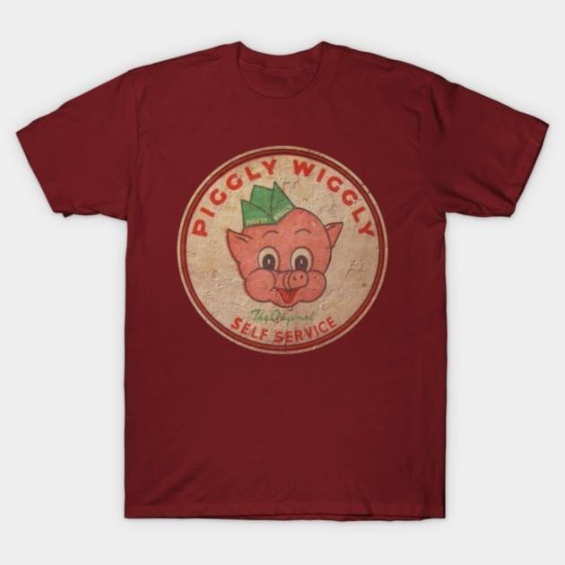 piggly wiggly Self sERVICE T-Shirt Unisex T-Shirt XXXL