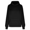Women's Fashionable Casual Large-sized Long-sleeved Hooded Solid-color Sweatshirt