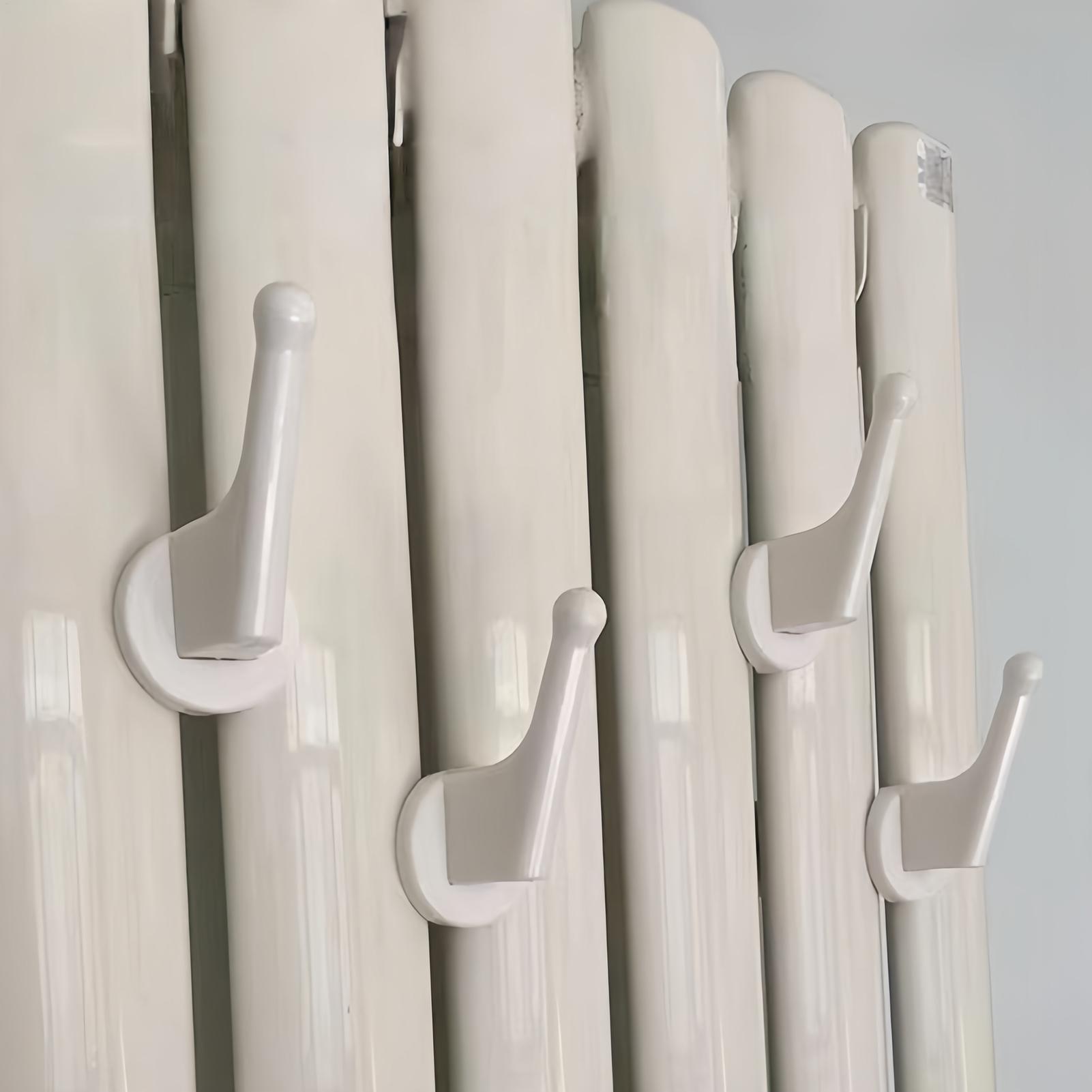 

Towel Hooks 10-Pieces Multifunctional Storage Hangers Radiator Hooks For Robe For Home Bathroom Dormitory Hotel Restaurant China Mainland