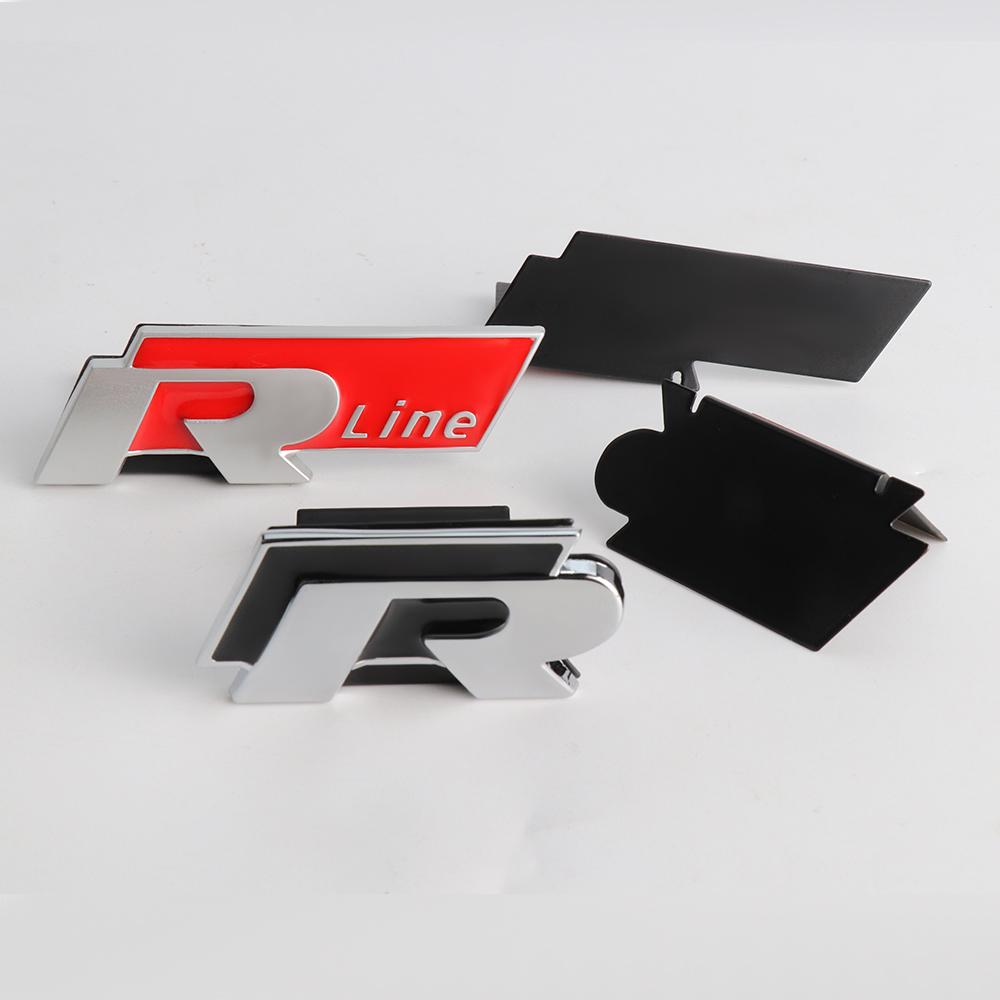 2026 Nové Pro VOLKSWAGEN VW 1ks 3D Znak Přední Mřížky Auta Zadní Znak na Kufr Samolepka pro Volkswagen VW R Rline Logo Golf 7 5