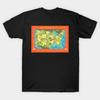Asian Size Cotton Unisex Tshirt Print T-shirt Waffle World Map T-shirt No-Cut Print Regular Fit