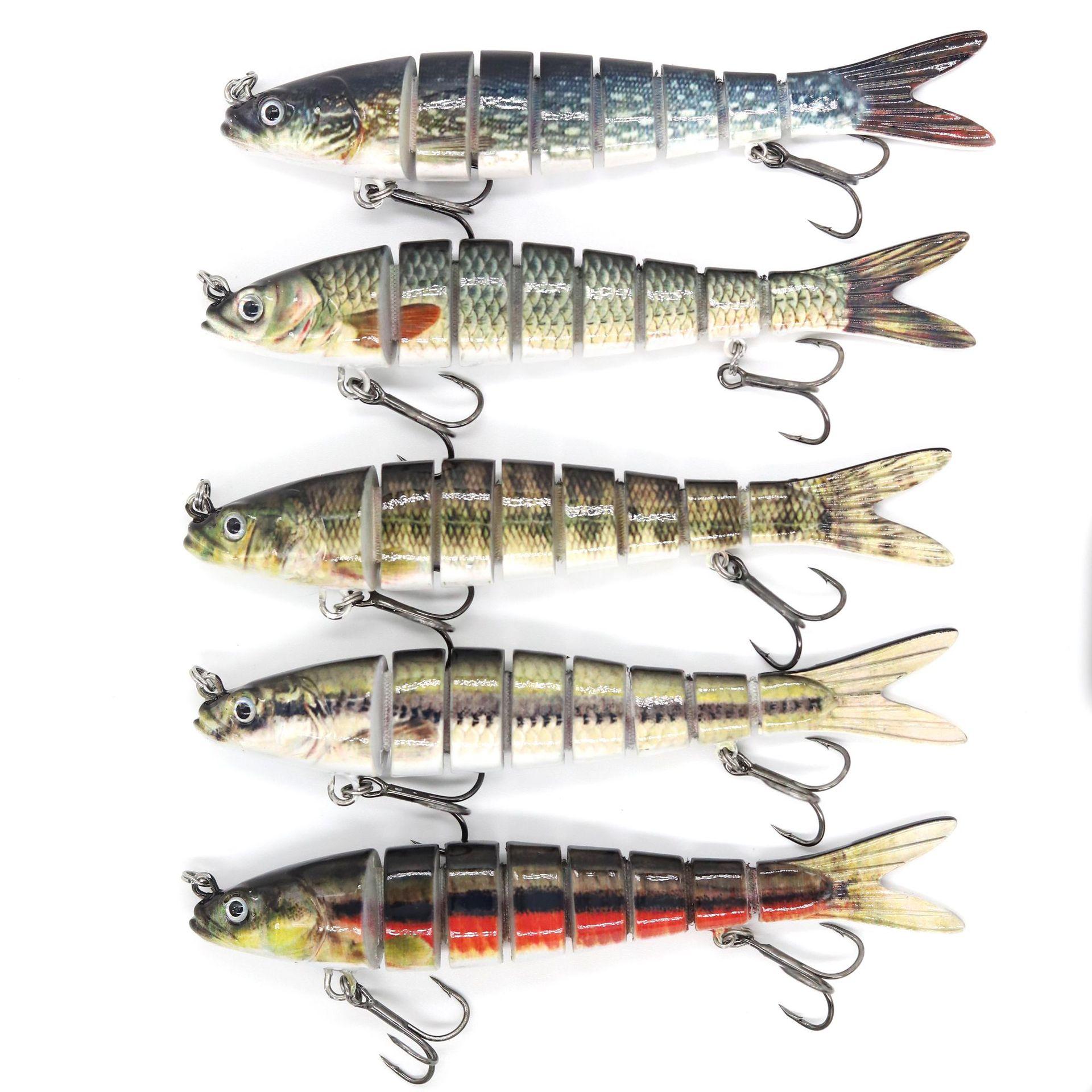 Биомиметическая 8-секционная жесткая приманка для рыбалки на открытом воздухе — фото 9