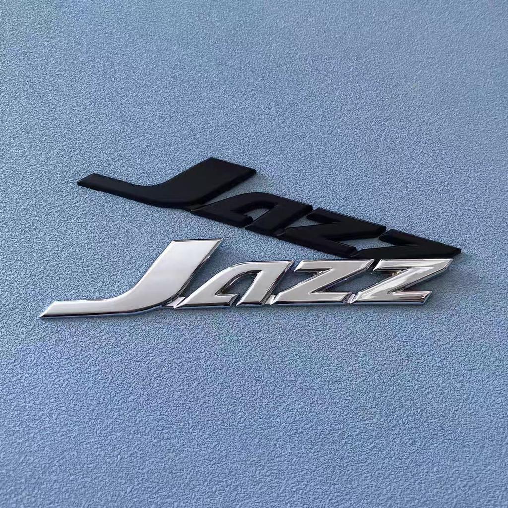1pc 3D Metal JAZZ 3D Logo Badge Sticker Car Trunk Rear EmblemDecal