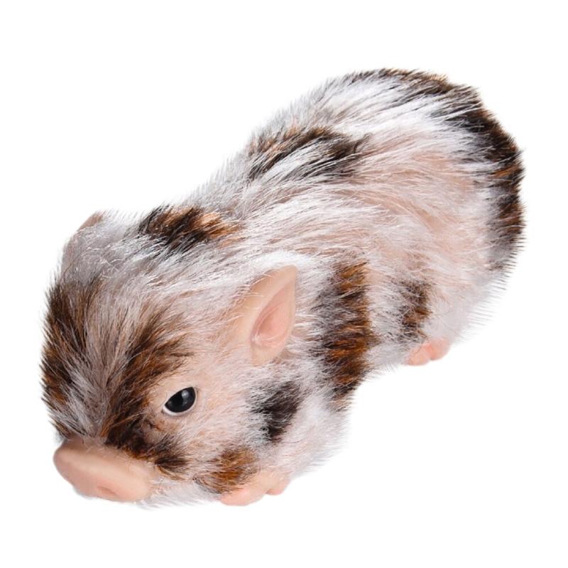 Interactive Animal Model Squeeze Pig Sensory Toy For Children Pretend Play Set
