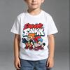 Hot Game Friday Night Funkin Cartoon Kids Tshirt Kid TShirt Women Tee Boys Top Adults Children Parent Child Men Cotton T Shirt