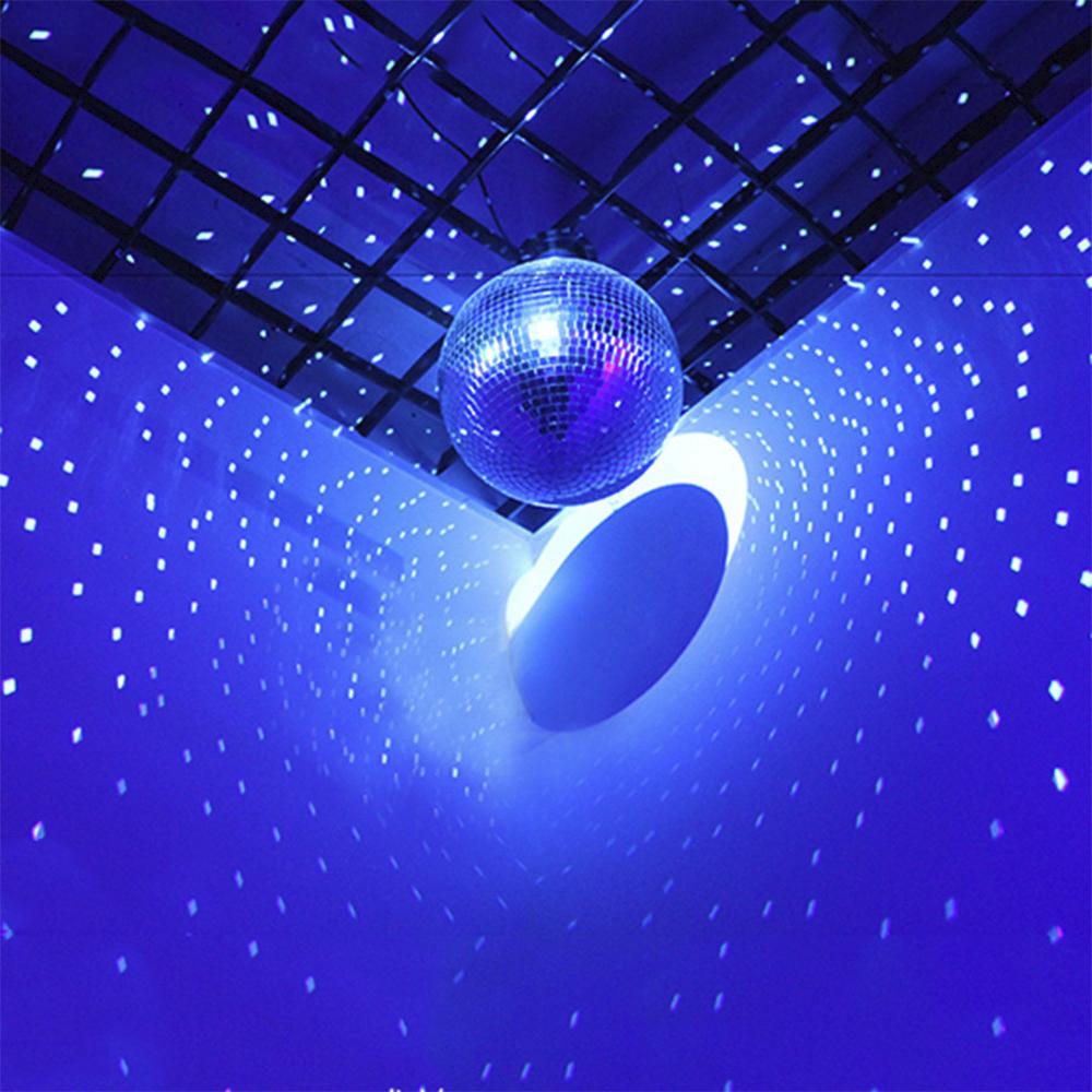 Reflective Mirror Disco Balls Decoration 20cm Silver Hanging Disco Ball for Halloween Party DIY Wedding Music Prom Props