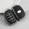TPU Autoschlüsselgehäuse mit 3/4 Tasten, für Hyundai Tucson Santa Fe Rena Sonata Elantra Creta Ix35 Ix45 I10 I30 I40 Zubehör