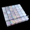 Transparent Beads Storage Box Square Small Bead Containers Tool Classification Box  Storage
