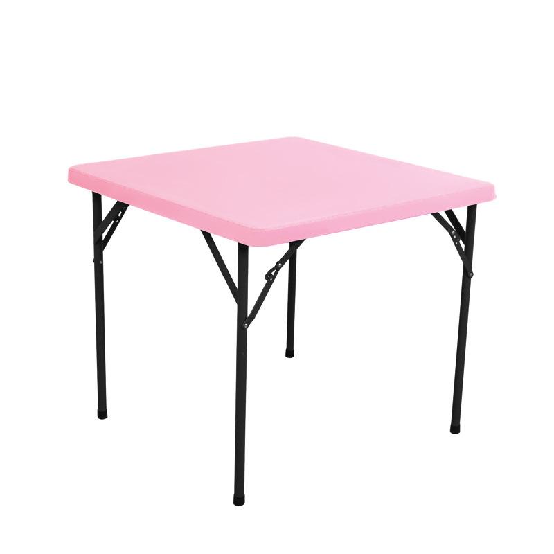 85x85cm Square Tablecloth Washable Polyester Fabric Solid Color Elastic Table Cloth for Wedding Party Dining Banquet Decoration