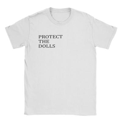 Protégez les poupées Citation T-shirts Homme Solidarité Trans Drôle T-shirt Col Rond T-shirts 100% Coton Vêtements Grande Taille