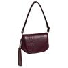 Adidas Originals Polyurethane Saddle Bag Handbag, Shoulder Bag Women's Dark Red KW4726