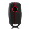 Autoschlüsselabdeckung Silikonhülle für Volkswagen VW Polo Golf Passat Tiguan Käfer Caddy T5 Up Eos Skoda Octavia Seat Leon Altea