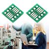Precise Space SOP8 SSOP8 TSSOP8 Adapter Board Compatible for SOP8 SSOP8 TSSOP8 Chip For Circuit Development 0.65mm