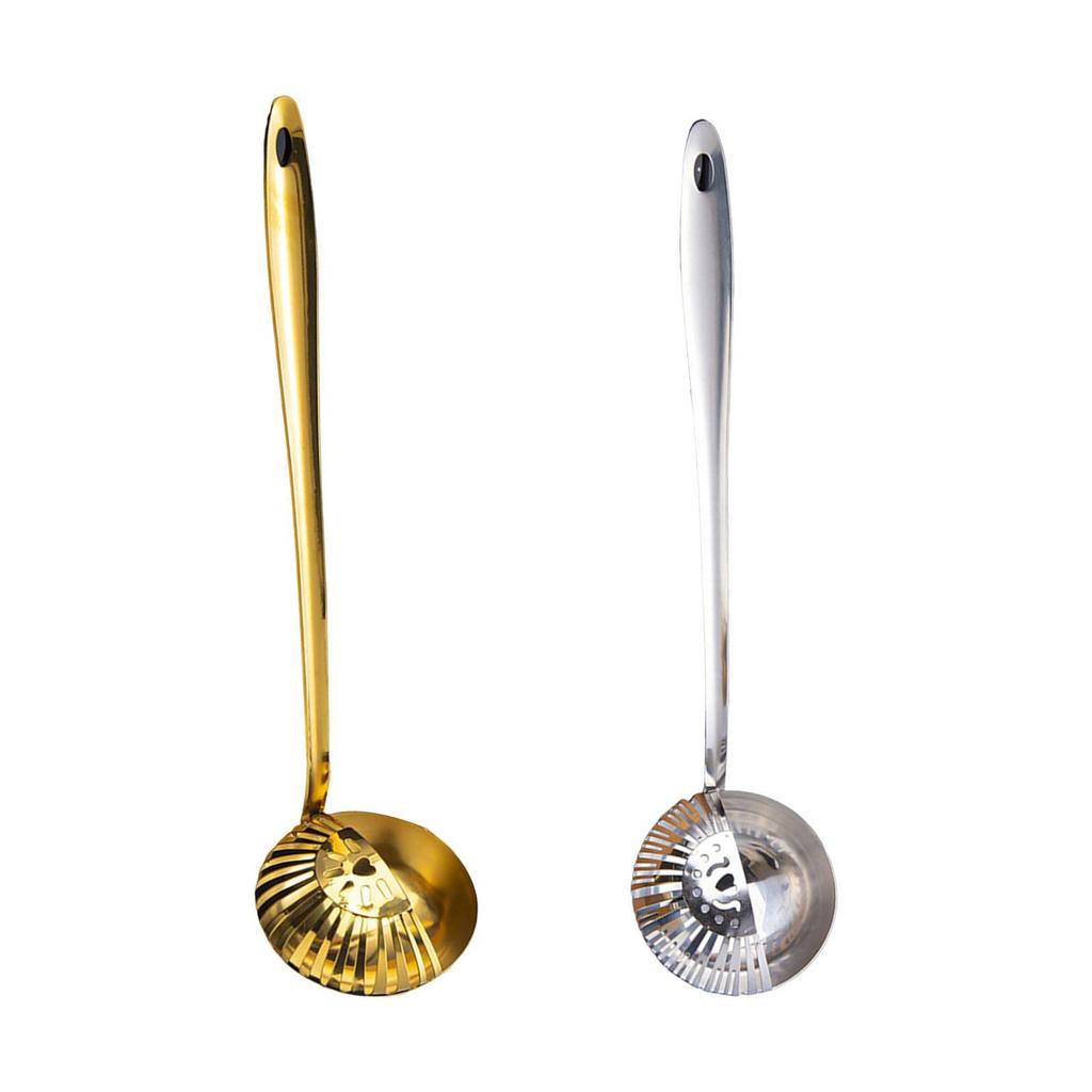 Hot Pot Soup Ladle Separates Liquids from Solids Colander Spoon Strainer Scoop for Party Dining Room Straining Vegetables Stew