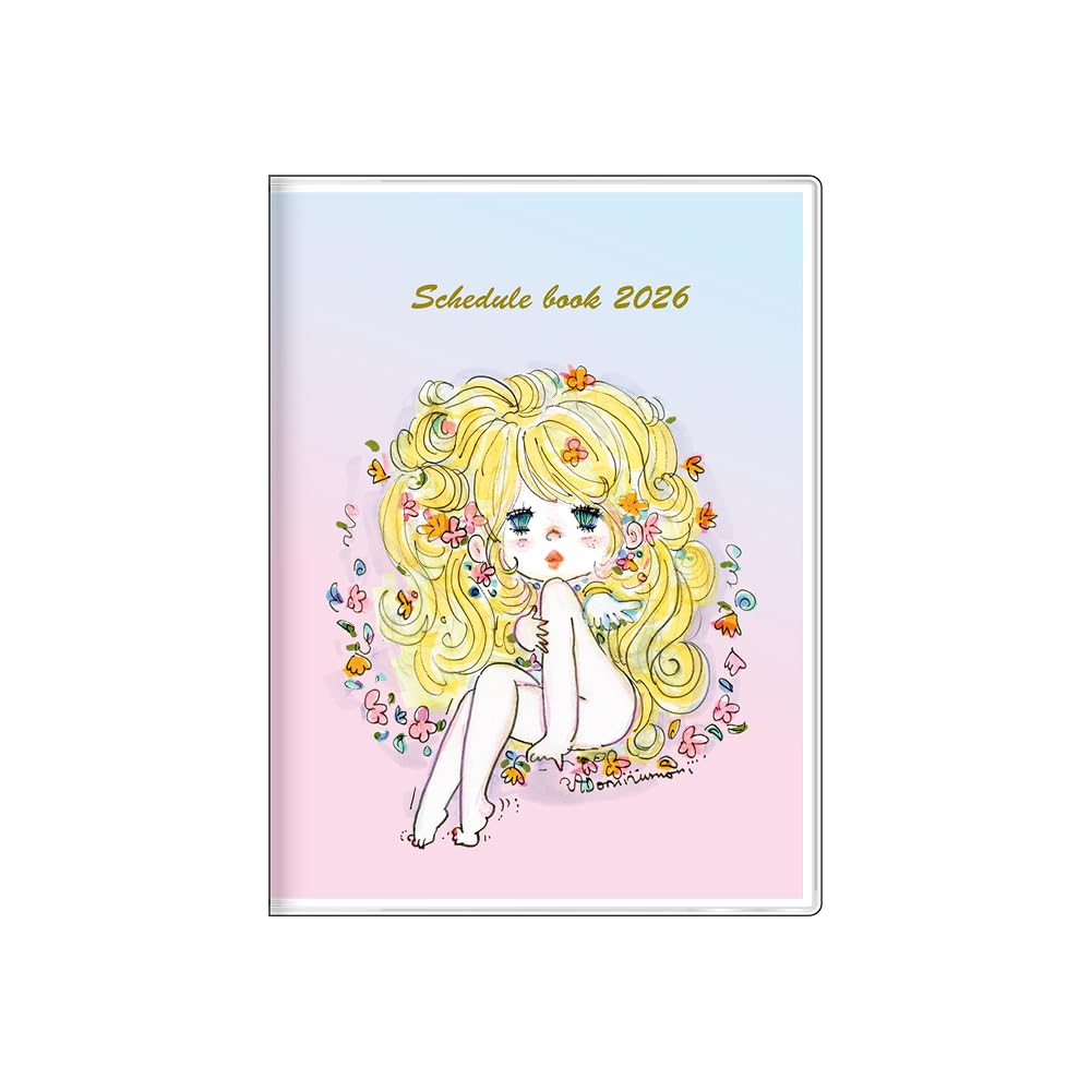 Stationery Ado Mizumori Character Planner 2026 Monthly A6 Pink S2959100 Sun-Star