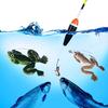 Frog Bait Anti-hanging Bottom Sharp 3D Fisheyes Anti-break Bite Resistant Hook Rust-proof High-Strength Frog Lure