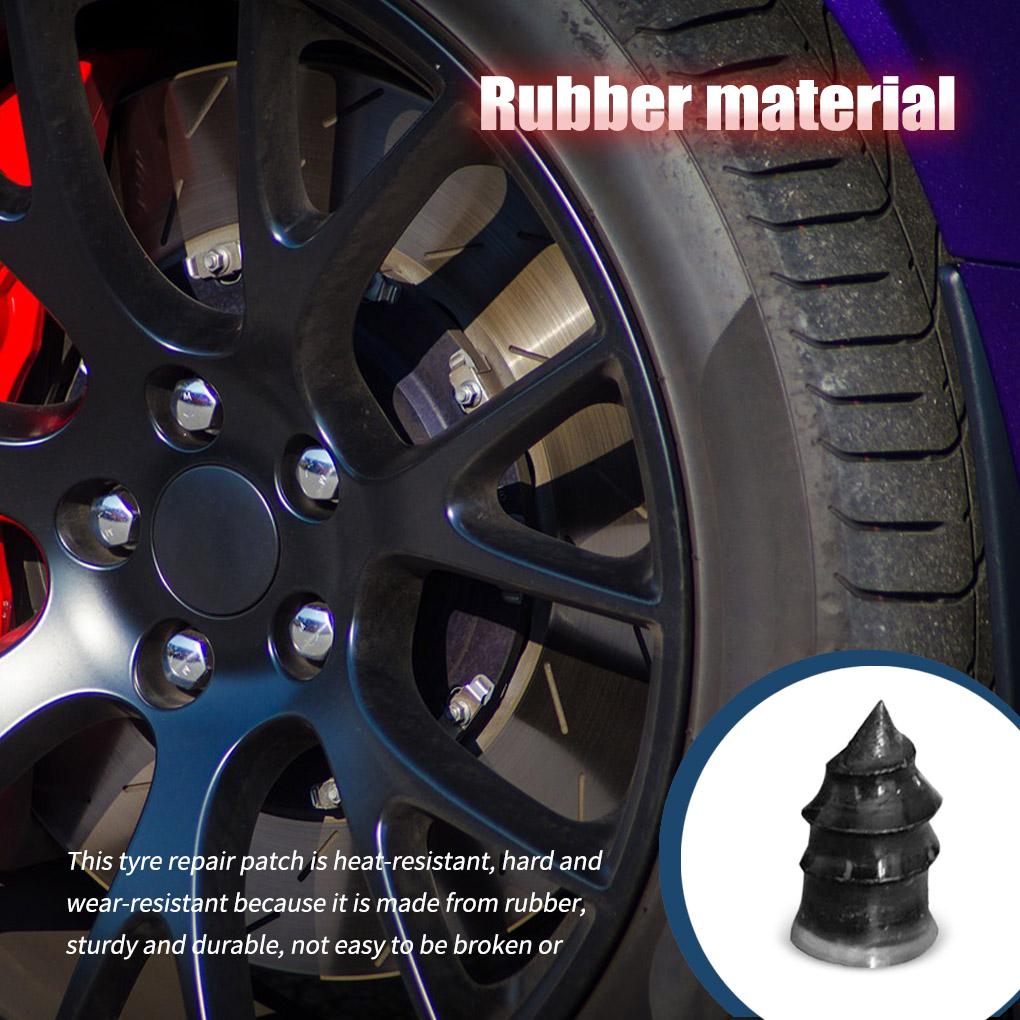 10 Pieces Vacuum Tyre Repair Nail Wear-resistant Leakproof Waterproof Tire Screws High Strength Tyre Patches Car Scooter