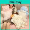 Penguin Seal Raccoon Panda Plush Toy Large Stress Relief Cushion For Kids Girls Birthday Gift