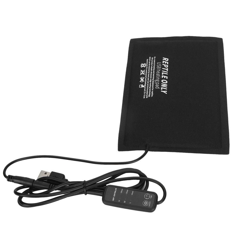 Reptiles Heating Pad Small Animals USB Temperature Control Heating Mat for Turtles