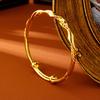 New Product Bracelet Light Luxury Style Twisted Pattern Push Pull Bracelet Women's