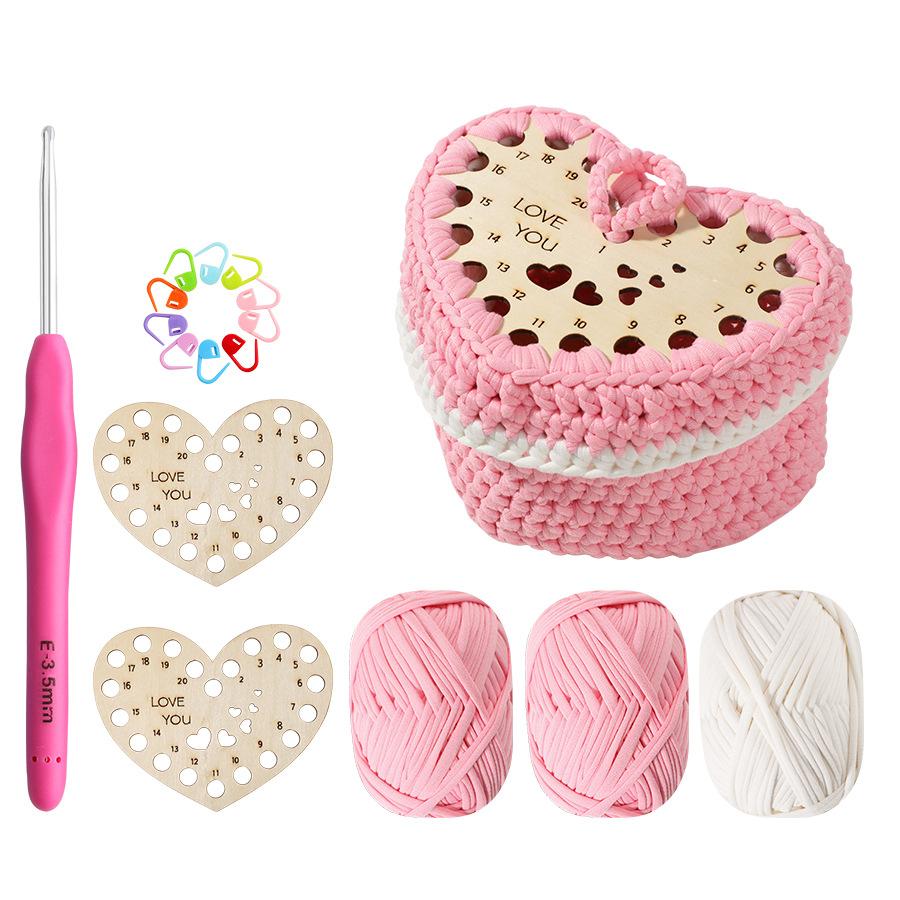 Handmade DIY Wool Ball Doll Crochet Material Package Crochet Material Package Wool Knitting Set