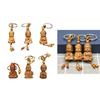 Versatile Buddhas Pendant Keychain Wealth Luck Keyring for Everyday Use