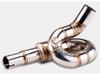 QJ Chase 600 Race - Revolving Mid-Section Exhaust Pipe, Tail Section Mod for Direct Installation
