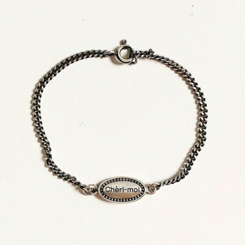 

TONGCHE Sherry-Moa Embossed Bracelet Single Bracelet/Couple Bracelet/Unisex Bracelet Large