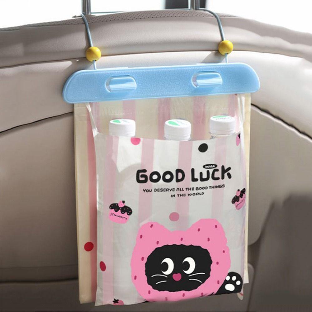 Portable Trash Storage Case Disposable Vehicle Trash Bin Gift Car Hanging Trash Bag  Car Supplies