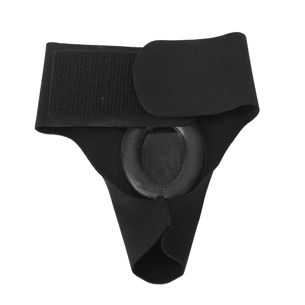 Bunion Sleeve Prevent Slip Shock Absorbing Adjustable Straightener Big Toe Separator Strap for Day Night Black Right