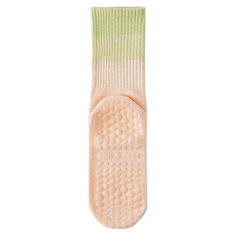 5 Pairs of Women's Summer Midtube Professional Fitness Sports Non Slip Indoor Running Yoga Socks