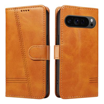 Pixel9 Luxury Flip Cards Solt Pu Leather Wallet Case for Google Pixel 9 PRO XL 9Pro 8 8A 7 Pro 7A Embossed Lines Wallet Book Bag Stand Purse Cover