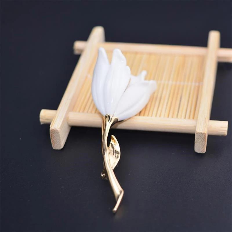 Neues Modeaccessoire Euramerikanischer Stil Mädchen Wunderschöne Blumenbrosche Geburtstagsparty