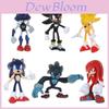 Conjunto de Bonecos de Ação do Jogo Sonic The Hedgehog Fofos de Qualidade Premium Para Crianças e Adultos