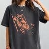 T-shirt Raccoon Buvant du Café Glacé Comfort Colors, Graphique pour Amoureux du Café, T-shirt Meme Animal Drôle, Cadeau Raccoon