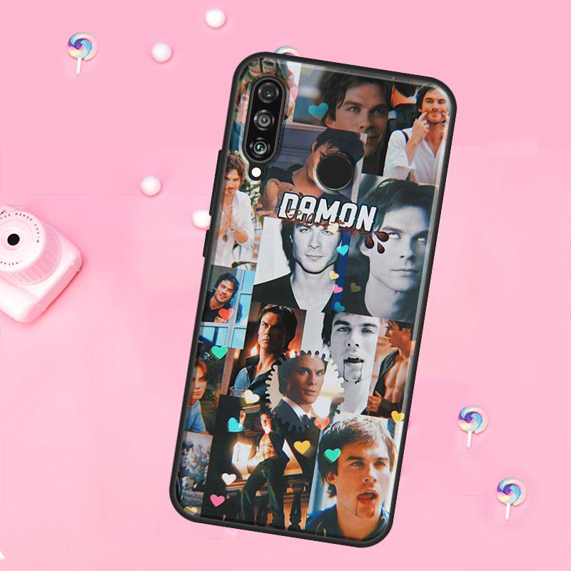Damon Salvatore The Vampire Diaries For Huawei Nova 12s 12i 8i 11i 9 10 SE Y60 Y70 Y90 Y72 Y73 Y61 Y91 P60 Pro P30 P40 Lite Case