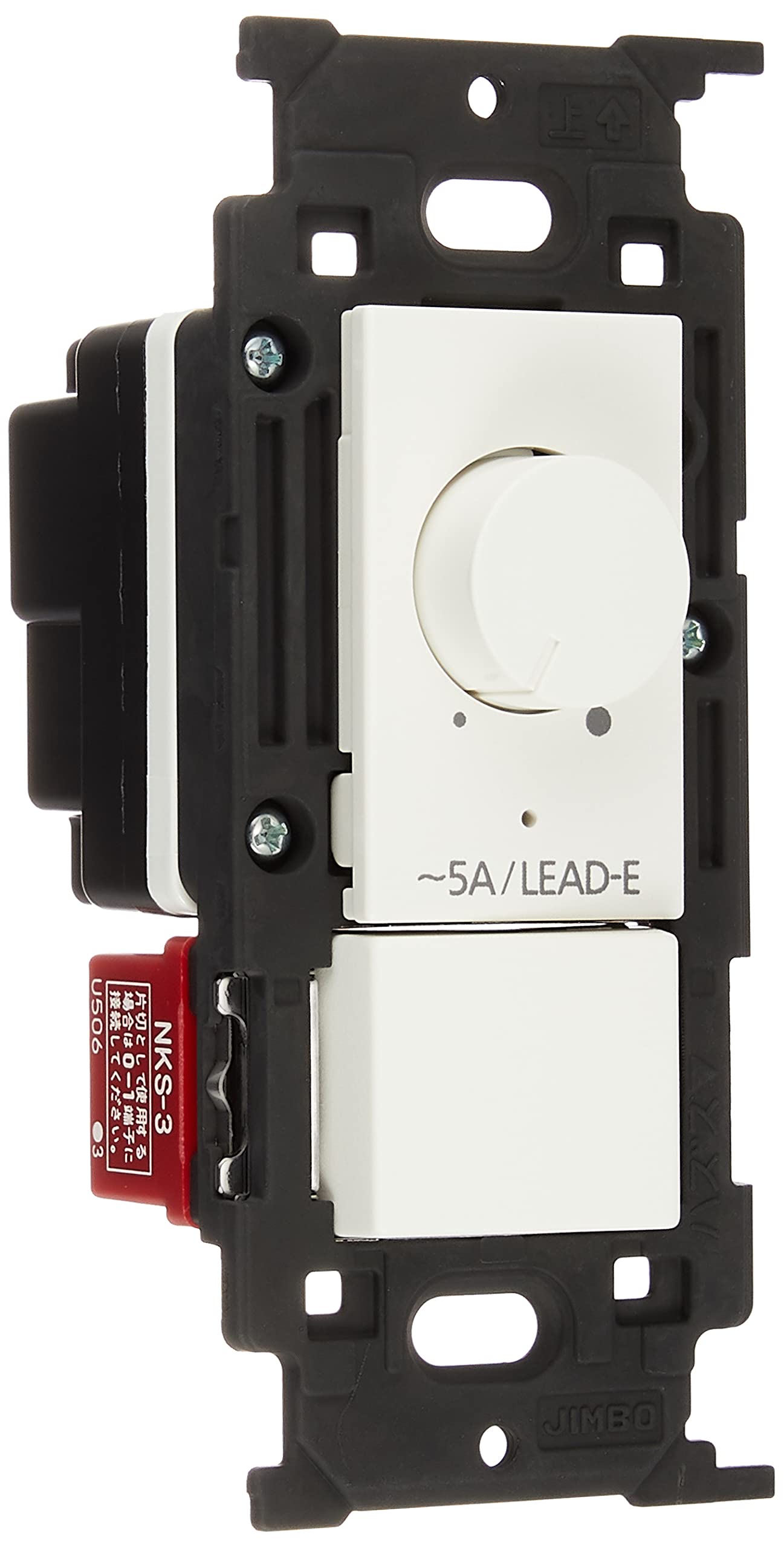 

Jinbo Electric NKW Light Control, Positive Phase Control Recessed Light Control with 3-Way Switch, Pure White, NKW-RLE5S3 PW