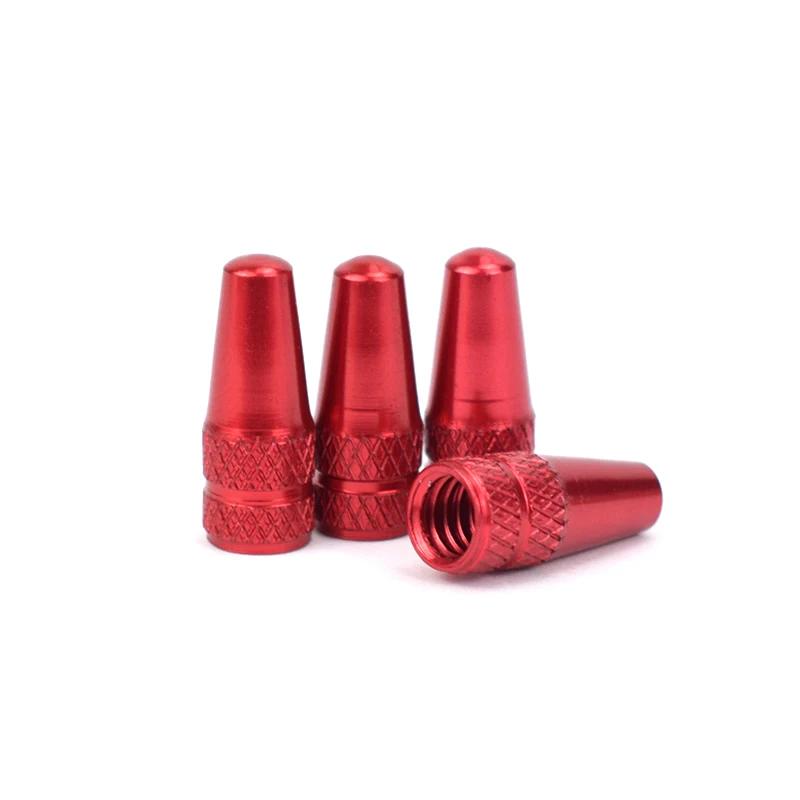 4/8pcs Aluminum Alloy Bicycle Tire Prest Valve Cap MTB Road Bike Covered Protector Road MTB Tyre Dustproof Bike Presta Valve