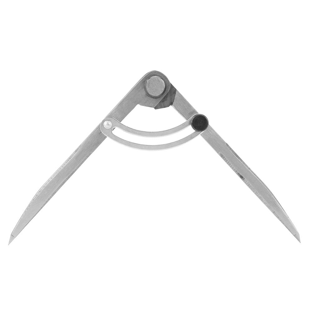 6 Inch Rotating Tool Stainless Steel Divider Caliper Adjustable Wing Caliper Woodworking