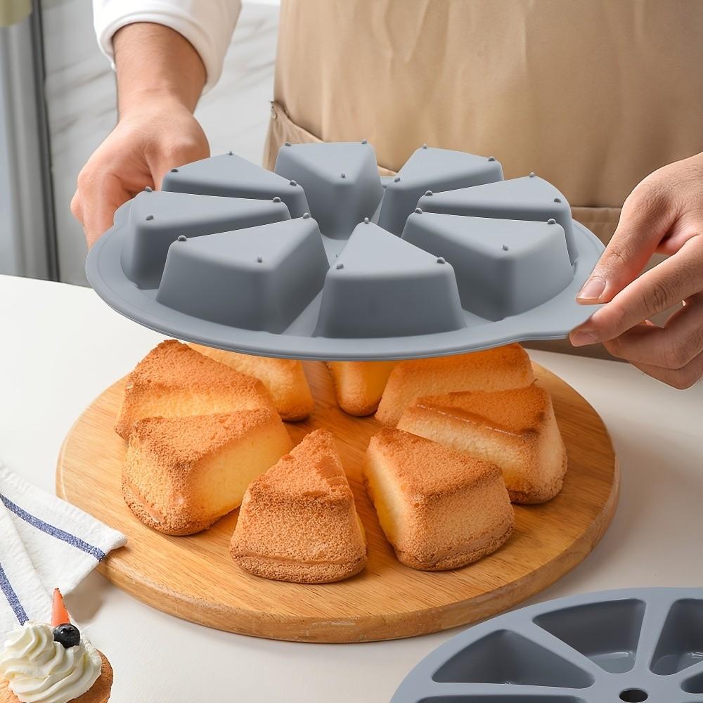 Moule à Gâteau Triangulaire Créatif DIY Moule de Cuisson pour Gâteau Résistant au Four Cuisson Maison
