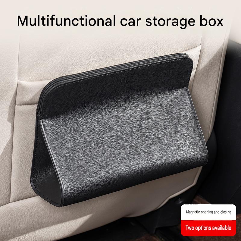 Autositz-Rücken-Hängetasche Mehrzweck-Auto-Organizer Hängender Auto-Dokumentenhalter Mehrere Taschen Flaschentasche Aufbewahrungsbox
