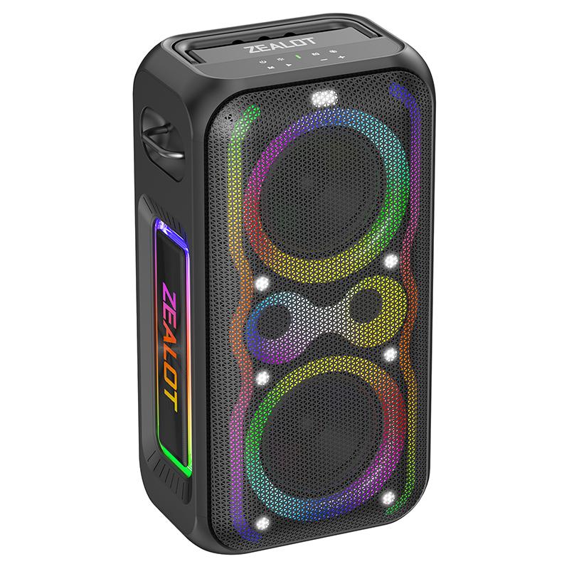 Hot Sale Zealot PT21 200W Rechargeable Portable Big Bass Party Waterproof Wireless Speaker for Party Outdoor