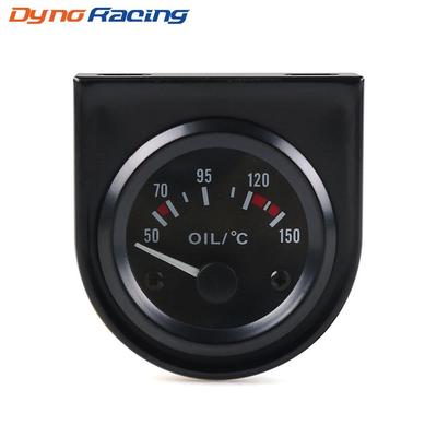 2" 52mm Öltemperaturanzeige Universal 50~150 C Auto Öltemperaturanzeige Weißes LED-Automessgerät