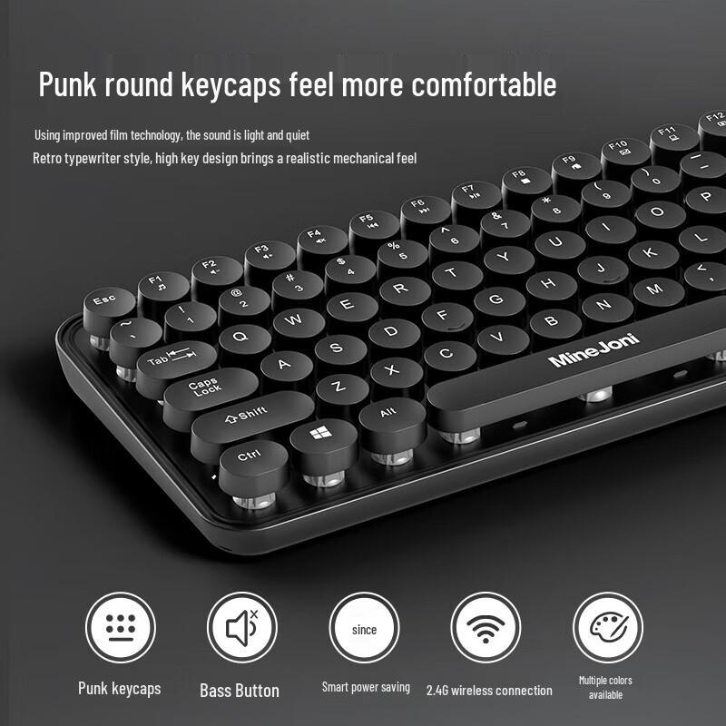 Zhuo Ni BK05 Wireless Keyboard & Mouse Combo