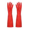 Plus Velvet 45cm Latex Household Gloves Integrated Extended Clean Laundry Dishes Warm Hand Gloves