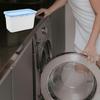 Storage Box for Laundry Pod 60 Count Holder with Lid Modern Design Organizer for Laundry Room Bathroom Washing Powder Beads