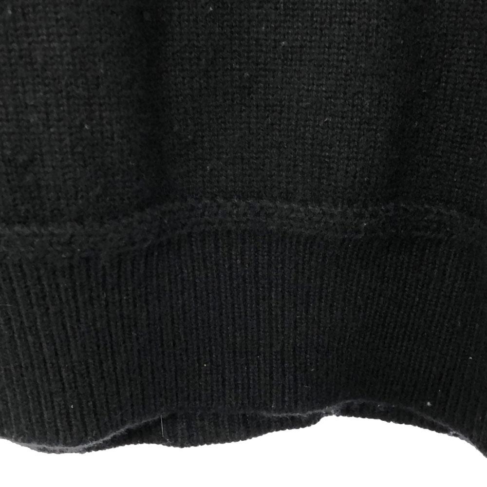 STILL BY HAND Made in Japan wool Long sleeve sweater 48 black knit Men's Used