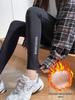 Women's Shark Pants: Fleece-Lined, Thick Base, 2025 Style, Petite Fit, Wear Outside, Ideal for Autumn/Winter.