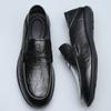 Men's shoes new autumn leather men's business casual leather shoes one pedal lazy Doudou tide shoes
