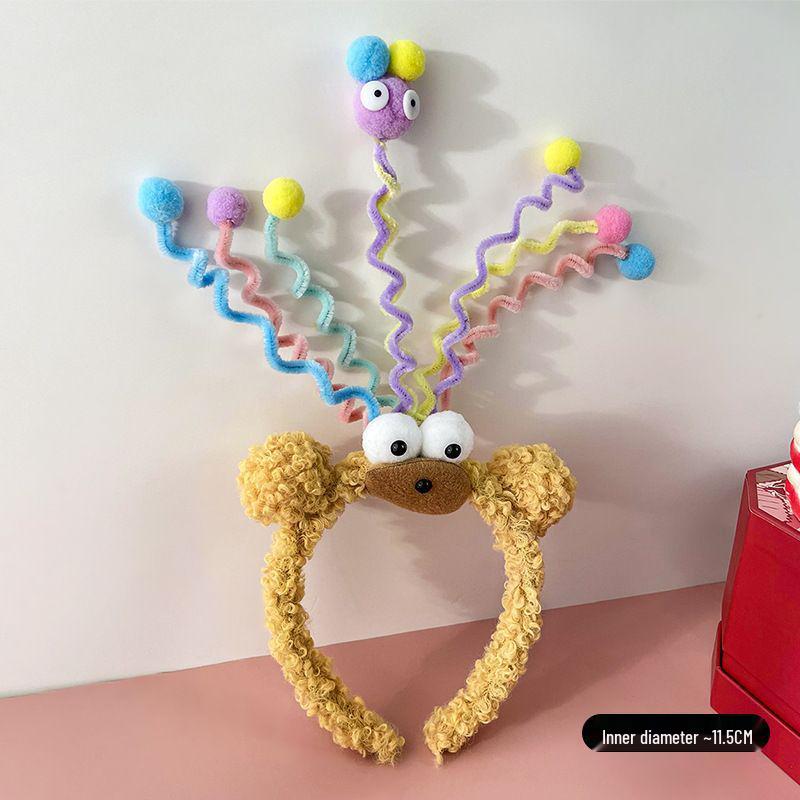 Adorable Twist Stick Face Wash Headband 2026 – Fun & Cute Hair Clip Photo Accessory